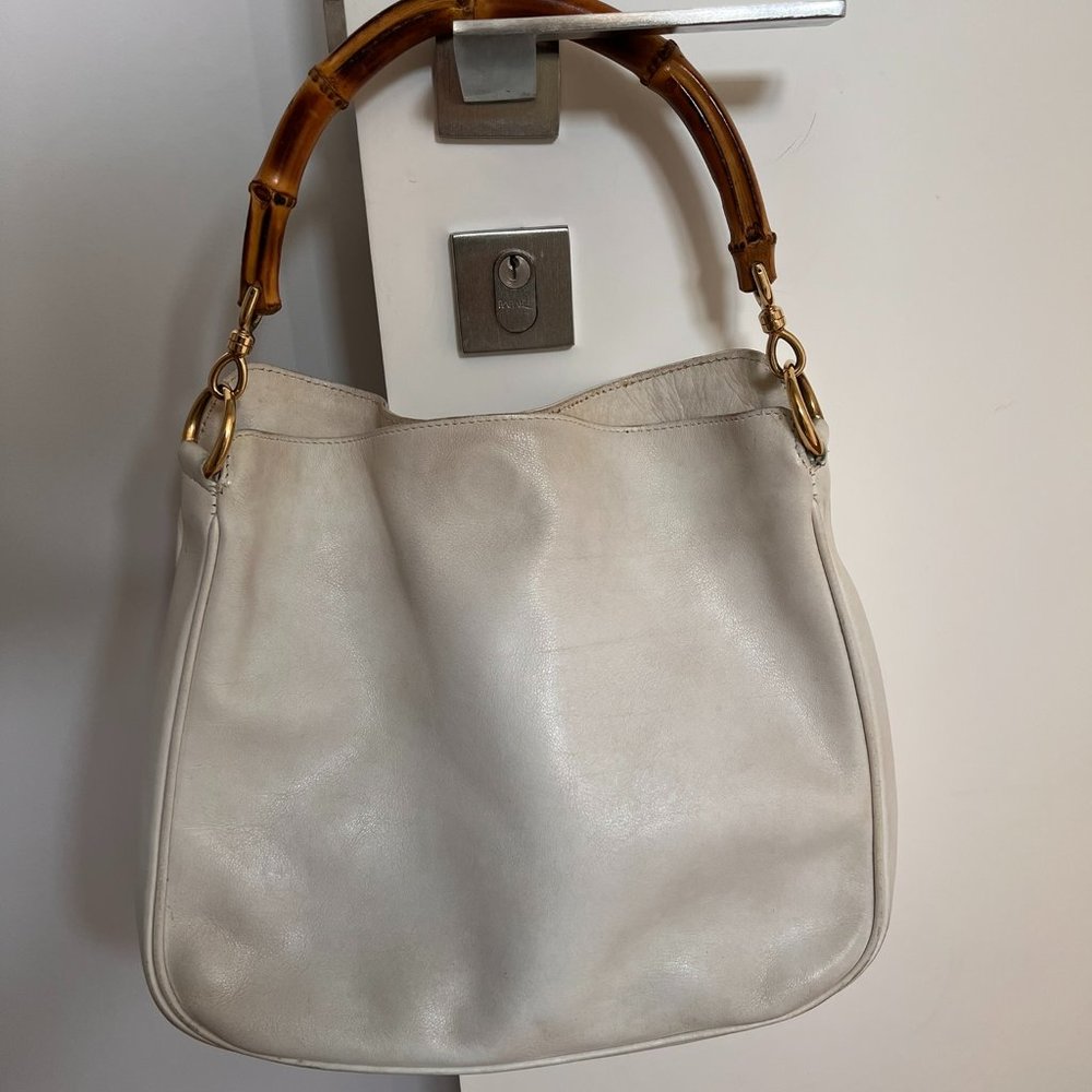 "Gucci"style with bamboo handle bag